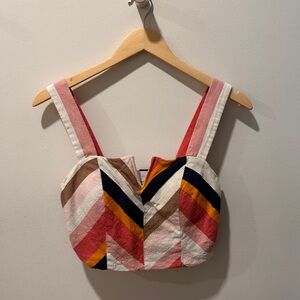 Striped Crop top